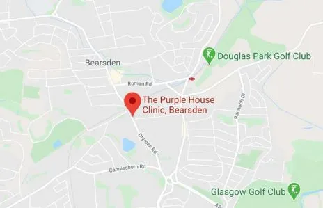 Glasgow Bearsden Map